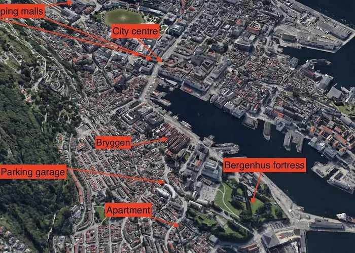 Appartamento King Bed - Renovated 2024 - 2br Behind Bryggen Bergen